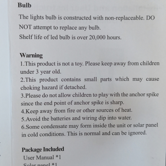 Solar powered Christmas/Party string Lights - Picture 6 of 6